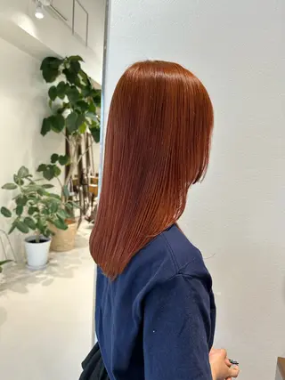 セミロング カラー Liru:smart salon/茅ヶ崎のヘアスタイル