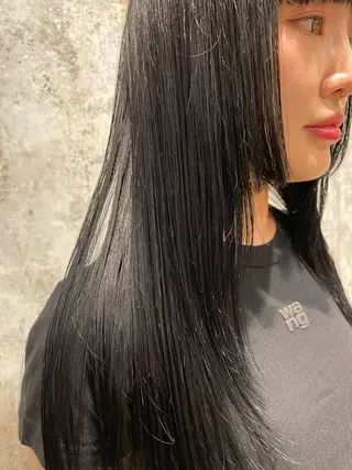 ロング カラー パーマ 【お洒落パーマ】 Elme　肥塚康汰郎のヘアスタイル