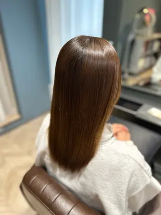 ミディアム 髪質改善/レイヤー カット/川上京香のヘアスタイル