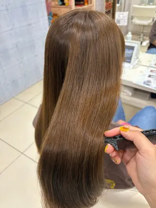 セミロング カラー 🌻髪質改善カラー 🌻Yunaのヘアスタイル