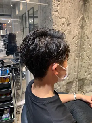 パーマ メンズ director tatsukiのヘアスタイル