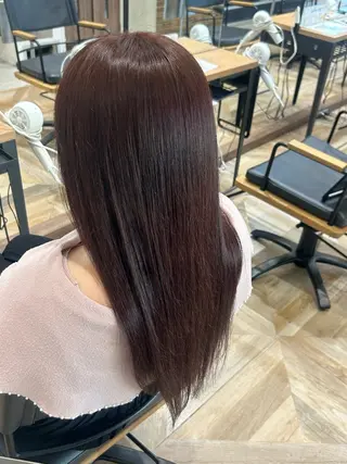 カラー 🫧ナナ_ 髪質改善_カラー🍑のヘアスタイル