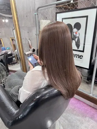 セミロング MIRACミラク所属・☀️ハイトーンボブ ☀️石川 海斗のヘアスタイル