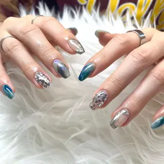 ネイル 新井 ひなののネイルデザイン