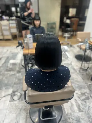 ショート 縮毛矯正モデル様 募集中🫧祝迫愛艶のヘアスタイル