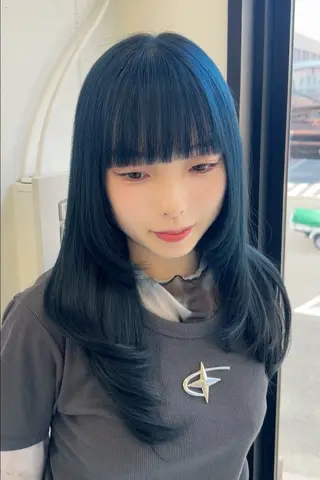 ロング kana🦋美髪 メンズ可◎のヘアスタイル