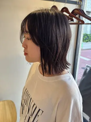 ミディアム 木多 成明のヘアスタイル