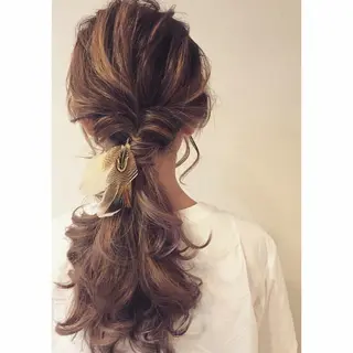 ヘアアレンジ toiro by lien hair atelier所属・池田 真由美のヘアスタイル