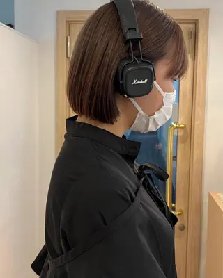 ミディアム カラー kakeru/ボブ パーマ/レイヤーのヘアスタイル