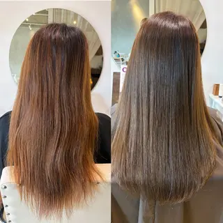 ロング カラー hairmake mano所属・山下 阿雅のヘアスタイル