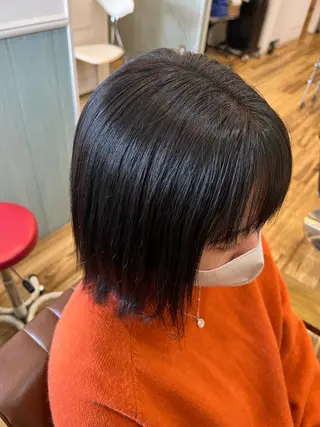 ミディアム カラー 🐰ハイトーンカラー 畠山　渡🐰のヘアスタイル