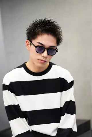 ショート パーマ fifth リュウセイのヘアスタイル