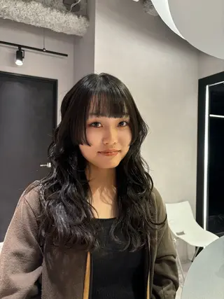 ロング Mai🍀西梅田 メンズカットモデルのヘアスタイル