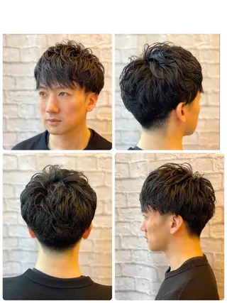 ショート メンズ 💈メンズ無料カット 💈河邊和也のヘアスタイル