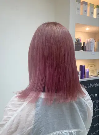 セミロング カラー メンズ Aoi /Lamp柏 /縮毛矯正🪐のヘアスタイル
