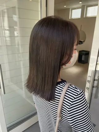 セミロング 金田 諒一のヘアスタイル