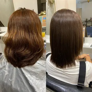 ミディアム 薗部 創生のヘアスタイル