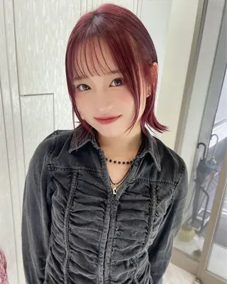 ショート カラー 名駅/ハイトーン /Y2k/YUNAのヘアスタイル