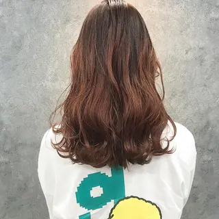 セミロング 所渉/韓国レイヤー /ウルフカットのヘアスタイル