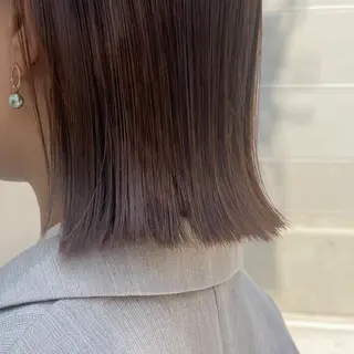 ミディアム カラー fithue ボブ〻kotonoのヘアスタイル
