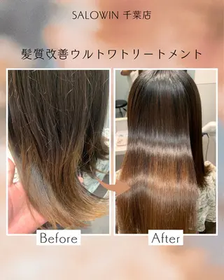 セミロング SALOWIN  千葉店所属・松田 啓志のヘアスタイル