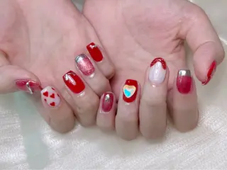 ネイル lucky nail 歌舞伎町のネイルデザイン