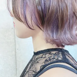 ショート カラー 暗髪/艶髪/Ono .のヘアスタイル
