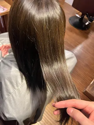 セミロング カラー SOAR武蔵小杉所属・💜ハナエ💜 オーダーメイド美髪✨のヘアスタイル