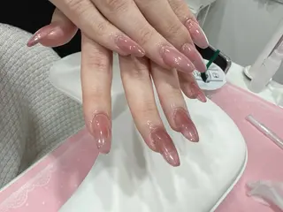 ネイル 長さだし専門店）H‘ami nailsalon新大久保所属・金子 希のネイルデザイン