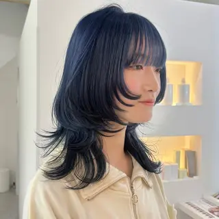 カラー 服部 沙弥佳のヘアスタイル