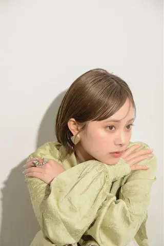 セミロング 艶カラー/ KAZAMA❤️✨のヘアスタイル