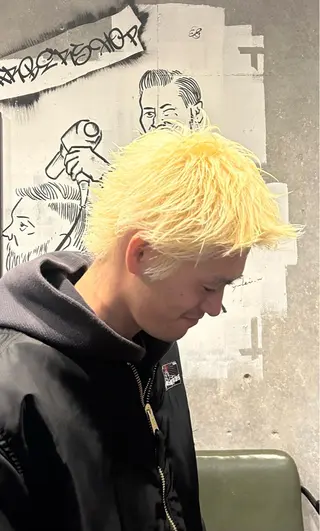 カラー L.ABARBERSHOP草津店所属・知念 希龍のヘアスタイル