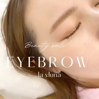 アイブロウ 大石はな / lavlunaのマツエク・マツパデザイン