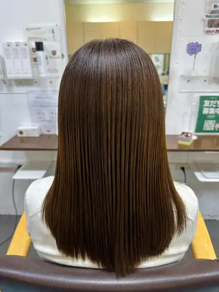 セミロング 【髪質改善】に特化 オリーブオイルクラブのヘアスタイル