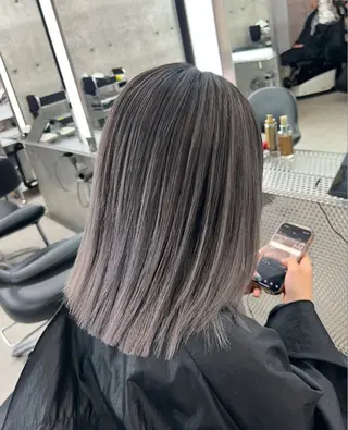 ミディアム iki omotesando所属・KIRYU SARAのヘアスタイル