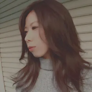 セミロング カラー 髪質進化系へ 💇‍♀️Yasuのヘアスタイル