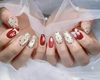 ロング カラー Bling Salonのネイルデザイン