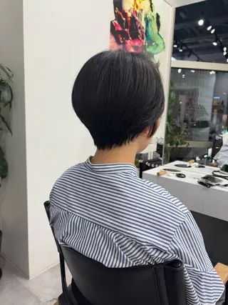 ショート 門崎未依/レイヤー/ メンズカット🪿🌼のヘアスタイル