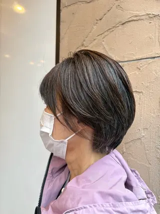 ショート ヘアサロンリッチ所属・田村優 能見台のヘアスタイル