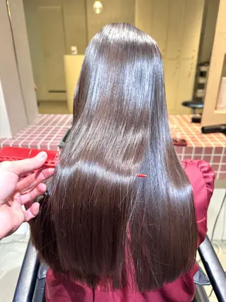 ロング 髪質改善スペシャリス ト長尾勇弥/梅田中津のヘアスタイル