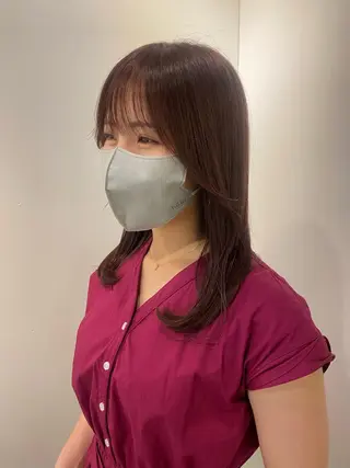 セミロング 西山 恵太郎のヘアスタイル