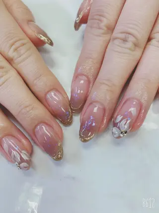 ミディアム JNA認定講師🌸 RIEのネイルデザイン