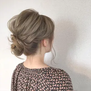 カラー ヘアアレンジ 🌟アレンジが似合う カラー🌟Rumiのヘアスタイル