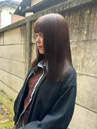 セミロング カラー 暖色カラー/レイヤー 🌙 オノユリカのヘアスタイル