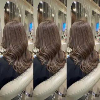 ロング カラー ユウナ /難波/ 推し活美容師のヘアスタイル