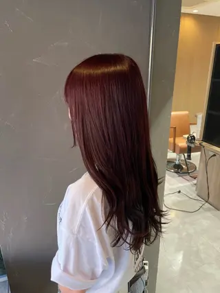 ロング カラー 尾頃 功明のヘアスタイル