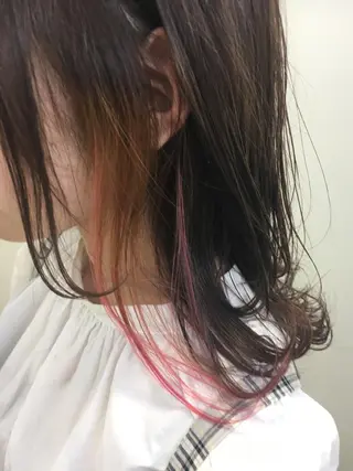 カラー 永井 大希のヘアスタイル