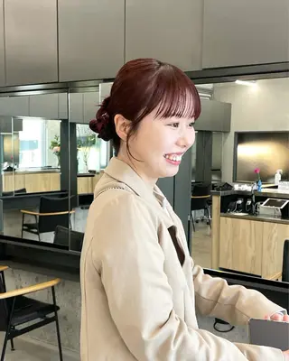 ヘアアレンジ 佐伯 和佳のヘアスタイル