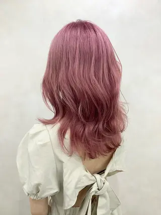 カラー ハイトーン💫/ ケアブリーチ/トウマのヘアスタイル