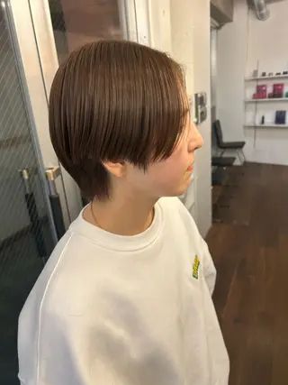 ショート fifth所属・きたみ すずのヘアスタイル